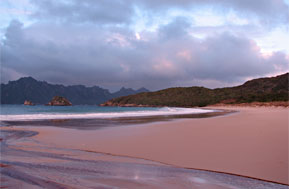 Sealer Bay  under clouds